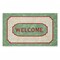 Welcome Festive Sprinkles Pattern Printed Outdoor Door Floor Mat, 18x30, Made in USA - Holiday Ready